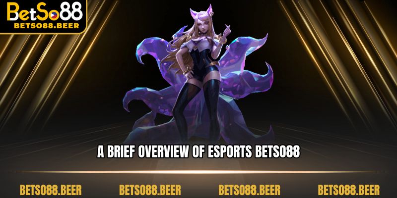 A brief overview of Esports betso88