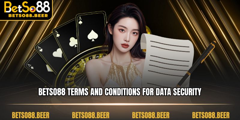 BETSO88 Terms and Conditions for Data Security
