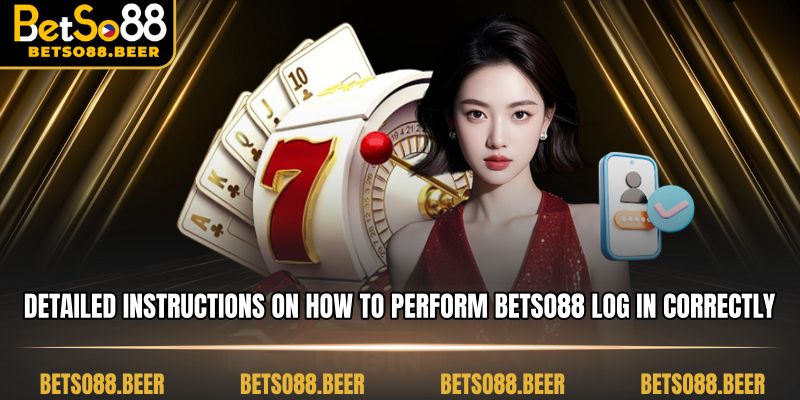 Detailed instructions on how to perform BETSO88 Log in correctly