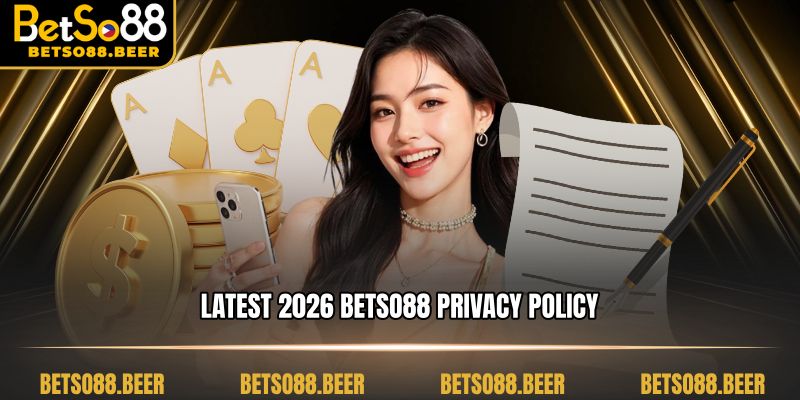 Latest 2026 BETSO88 Privacy Policy